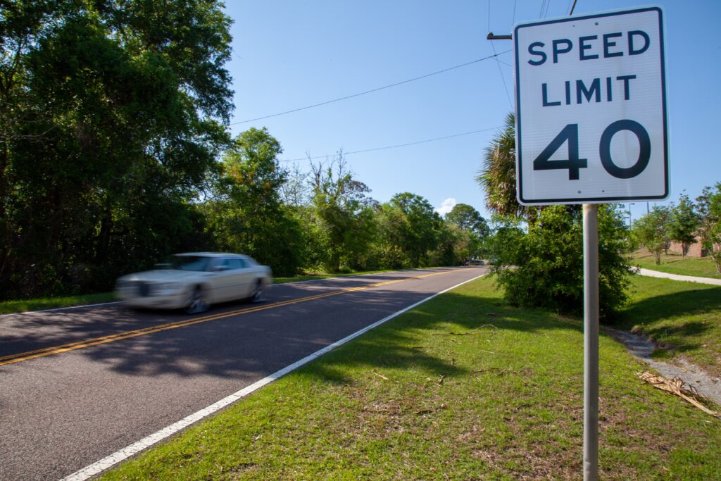 The BMW i3 electric vehicle, known for its quick torque, leading to higher speeding ticket rates.